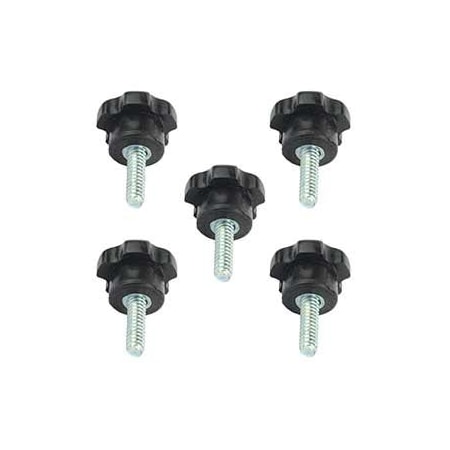 Big Horn 5-Point Knob Thread 10-24, PK 5 19722B-5PK